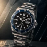 Vista del Invicta Pro Diver 50942 con movimiento japonés, cristal Flame Fusion y resistencia al agua de 200 metros.