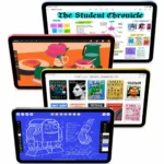 Apple iPad A16 – detalle de pantalla y diseño