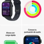 Apple Watch SE 3 – detalle de pantalla y correa