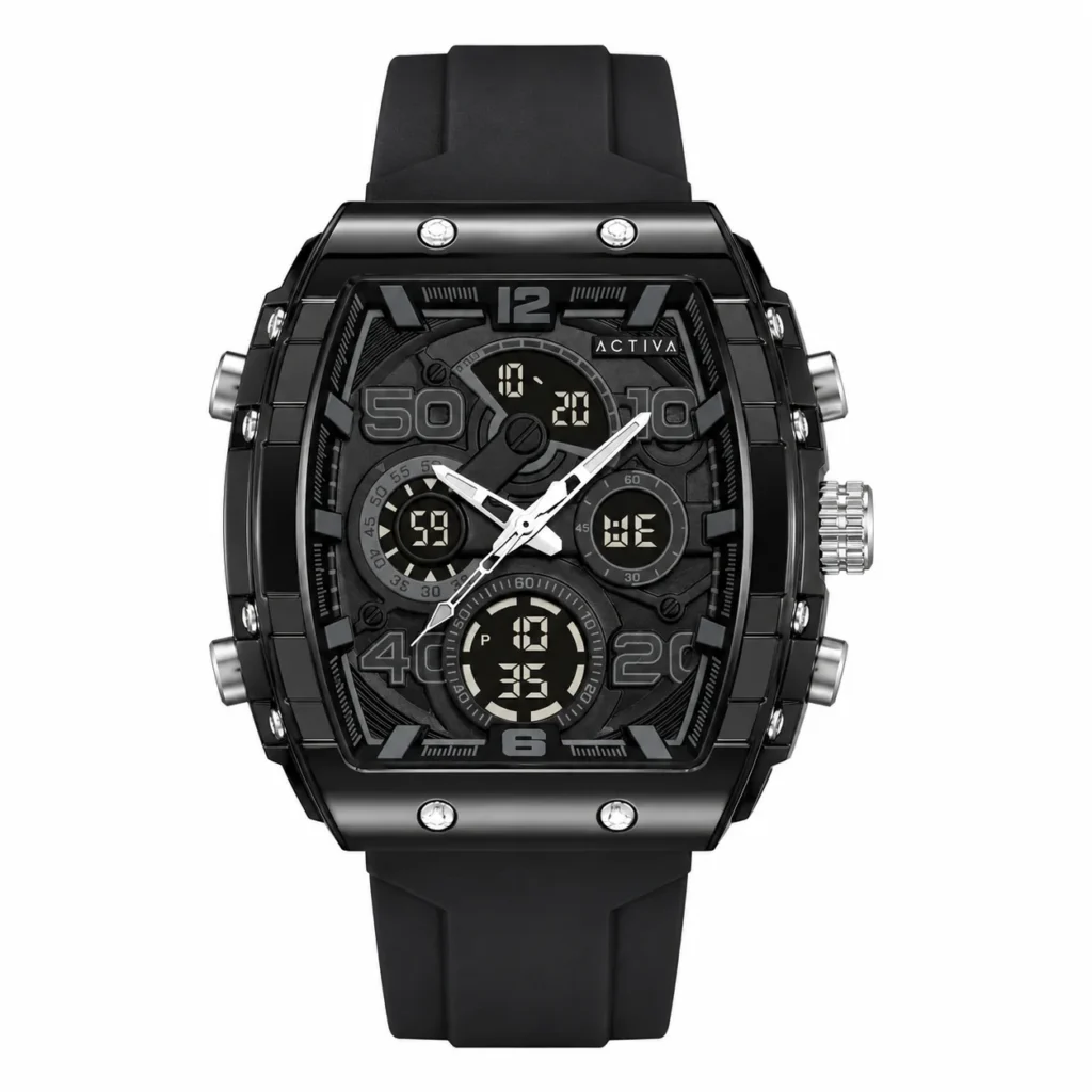 Activa Digital Essentials ACW8109-001 Reloj para Hombre 45mm Negro